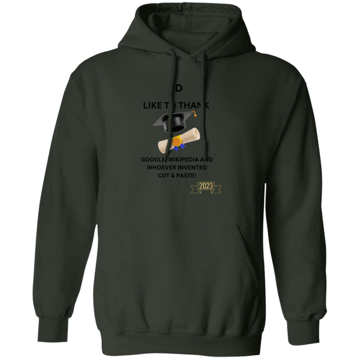 THANKS GOOGLE G185 Pullover Hoodie