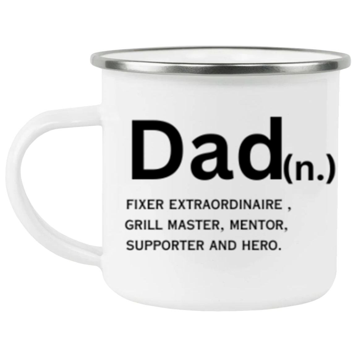 Dad Extraordinaire 21271 Enamel Camping Mug