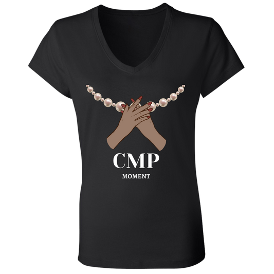 CMP (2) B6005 Ladies' Jersey V-Neck T-Shirt