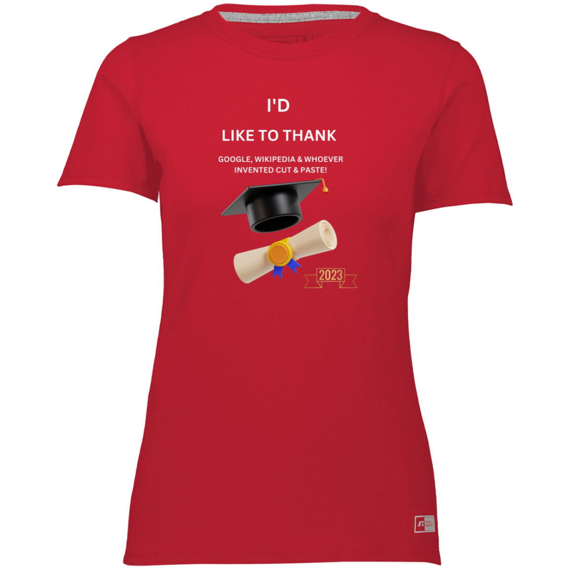 THANKS GOOGLE 64STTX Ladies’ Essential Dri-Power Tee