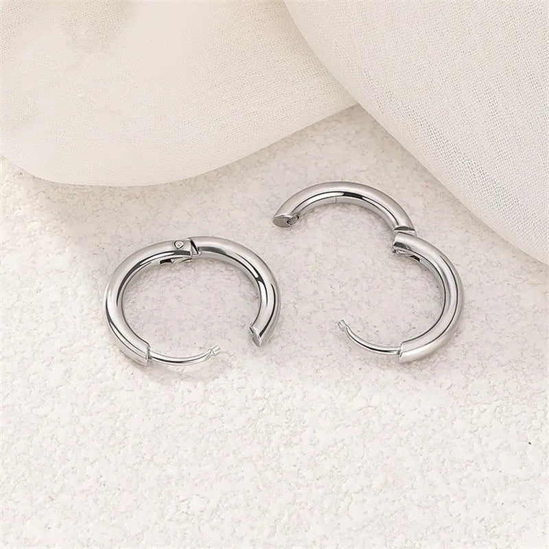 Circle Hoop Earrings