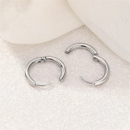 Circle Hoop Earrings