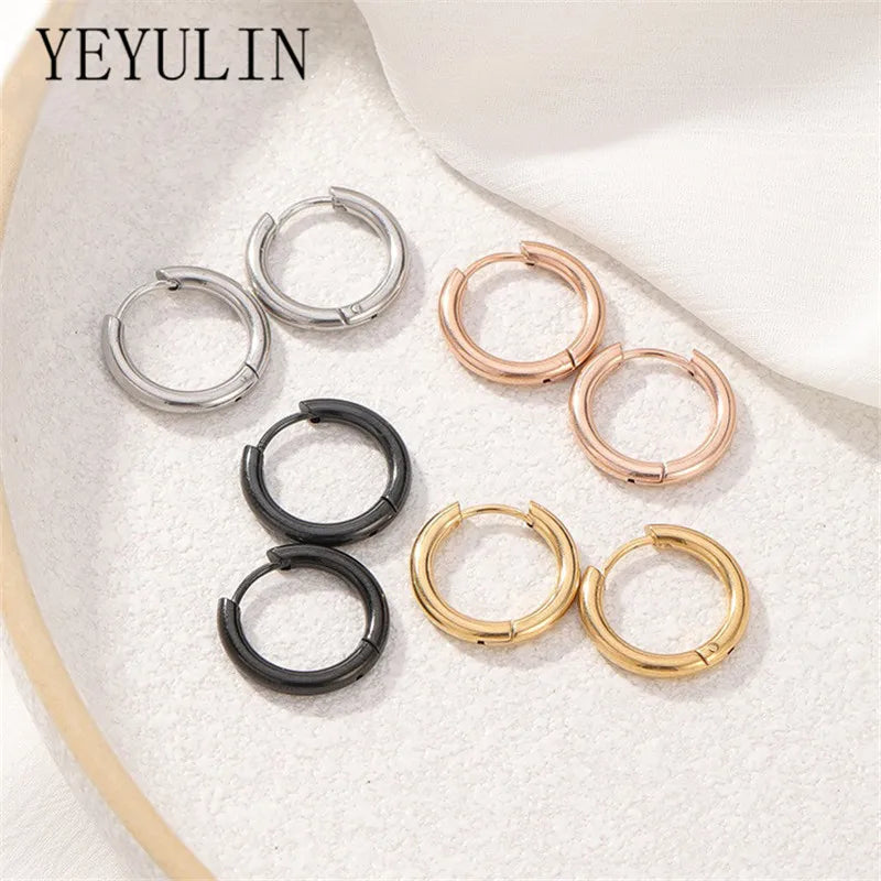 Circle Hoop Earrings