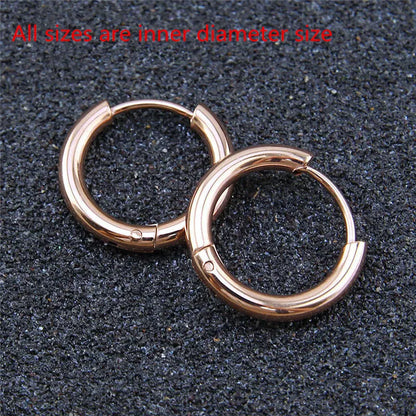 Circle Hoop Earrings