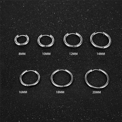 Circle Hoop Earrings