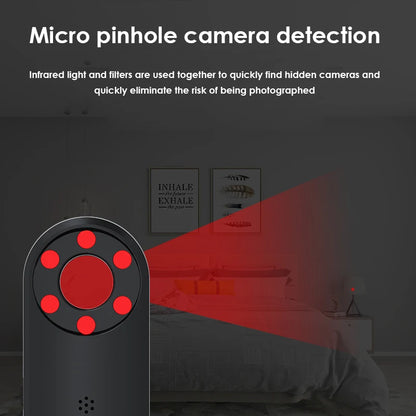 Hidden Camera Detector Device, Portable Anti Spy Device Detector