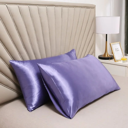 Silk Satin Pillowcase, Decorative Couch Pillow Case