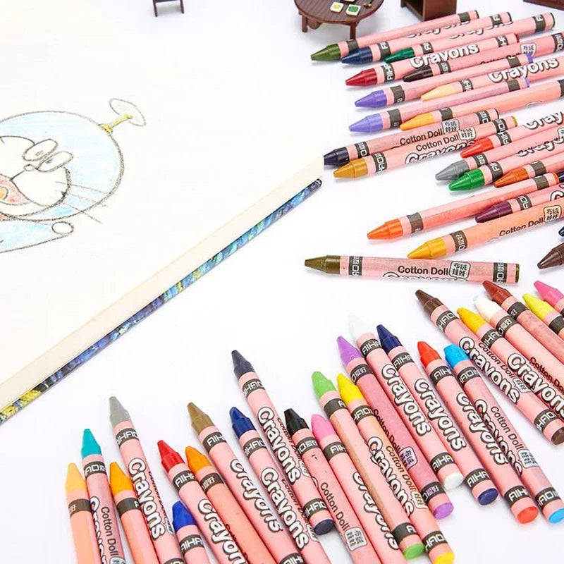 New Rabbit Pig 8 Colors/12 Colors Non-Toxic Crayon Oil