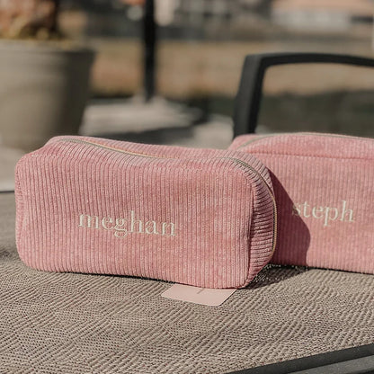 Cosmetic Storage Bag, Personalized Name Makeup Bag