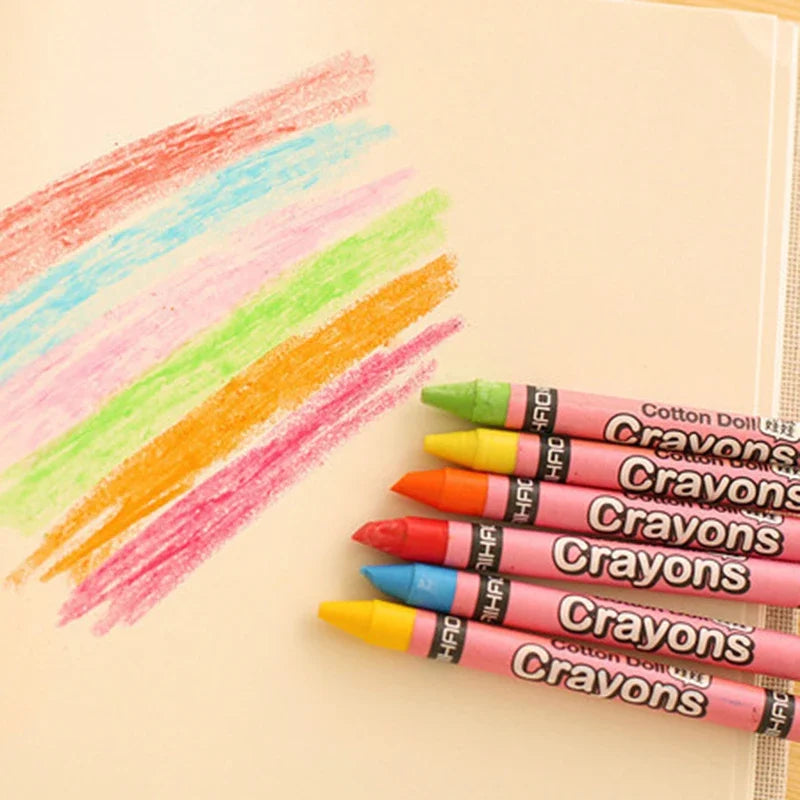 New Rabbit Pig 8 Colors/12 Colors Non-Toxic Crayon Oil