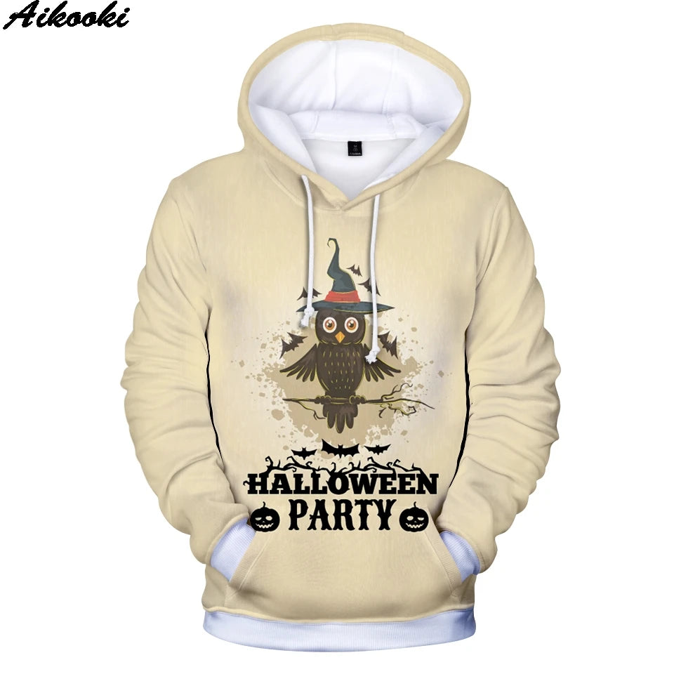 Hip Hop Halloween 3D Hoodies