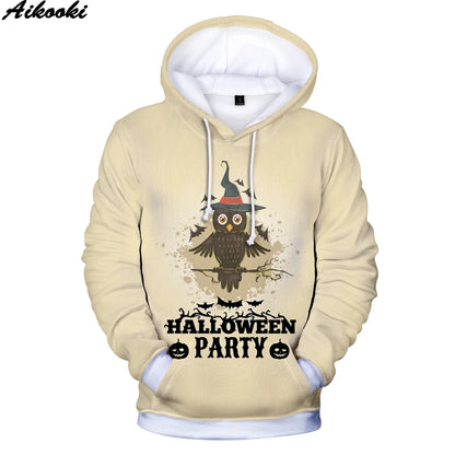 Hip Hop Halloween 3D Hoodies