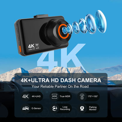 Front and Rear Camera Recorder, Dual-Channel Parking Camera