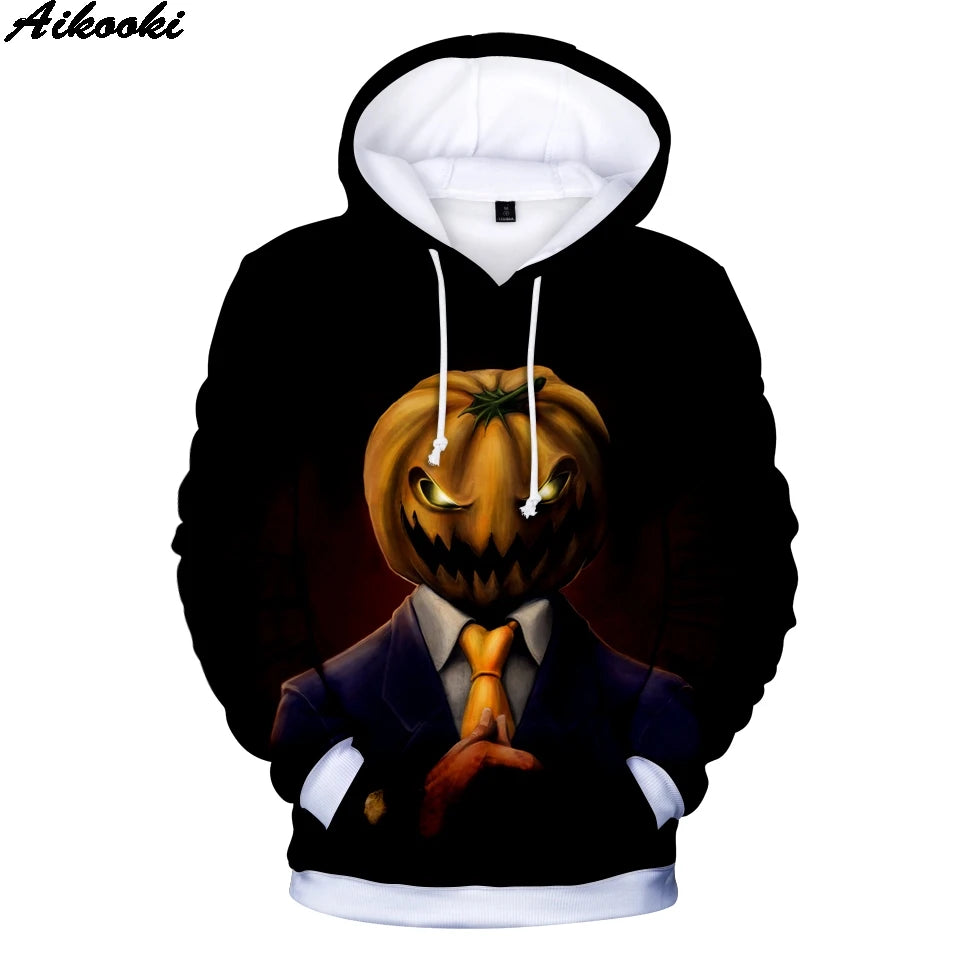 Hip Hop Halloween 3D Hoodies