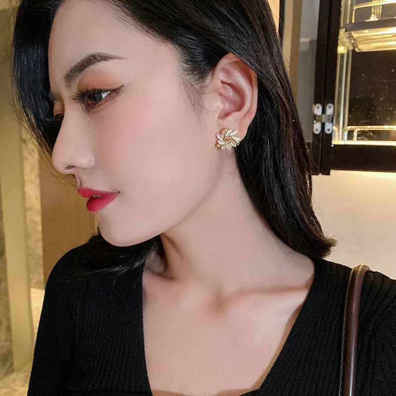 Elegant and Exquisite Stud Earrings