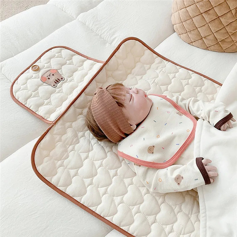 Foldable Baby Diaper Changing Mat Nappy Pad Waterproof Infant Baby Items for Newborn Bedding Diaper Mattress Changing Cover Pad