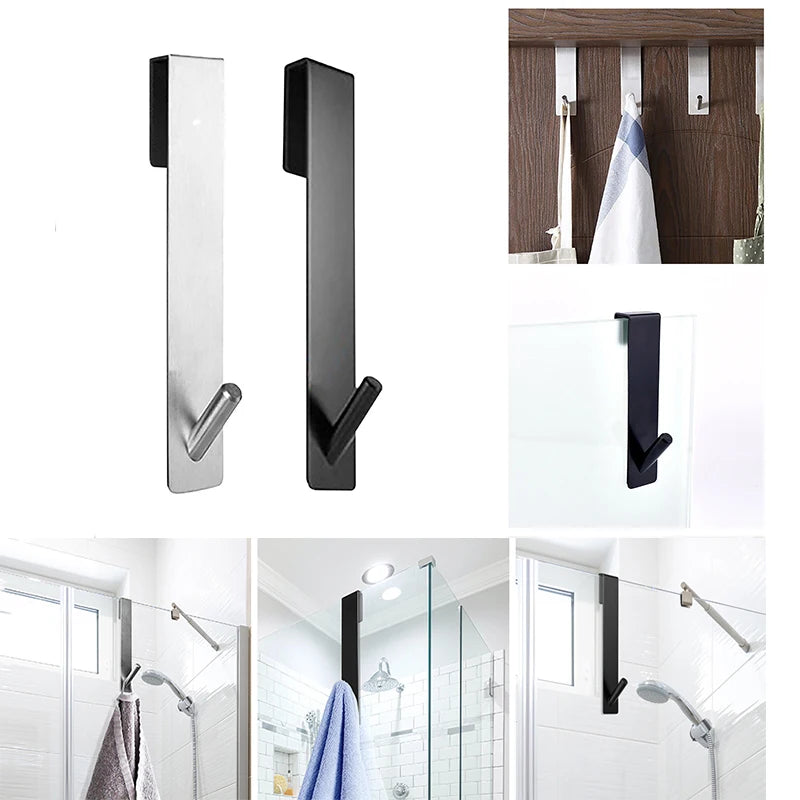 Stainless Steel Over Glass Door Shower Door hook