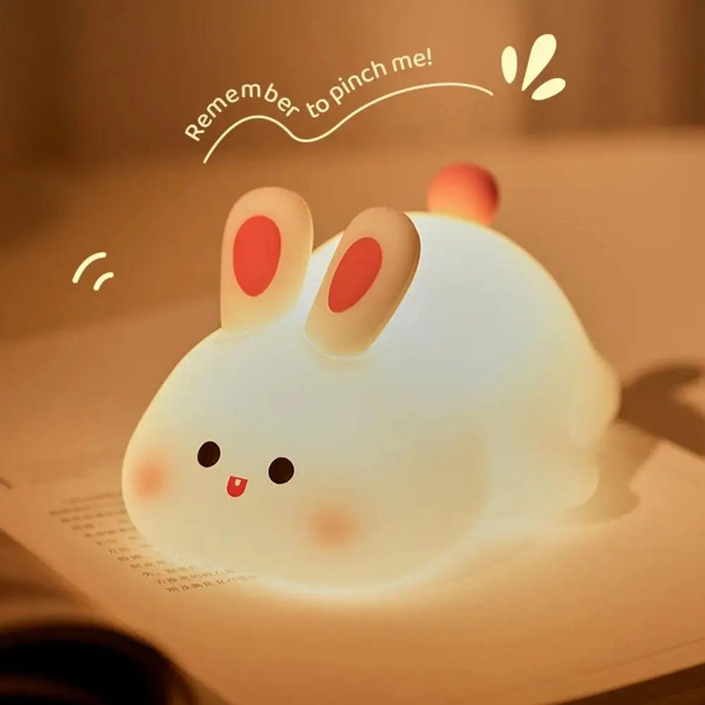 Big Face Rabbit table Night Light 15% off second one Use Code "15% off"