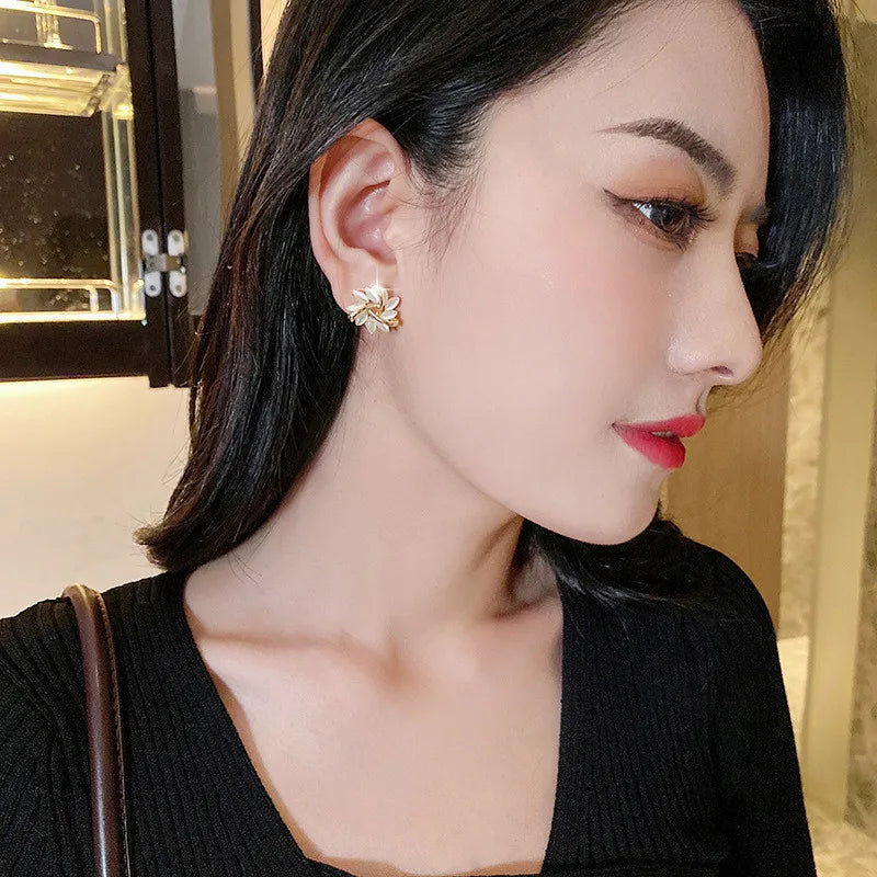 Elegant and Exquisite Stud Earrings