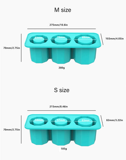 Ice Trays for Stanley tumblers Silicone Ice Cube Mold (Free Shipping)