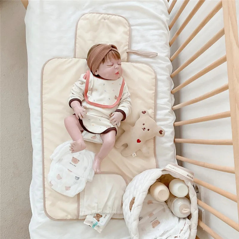 Foldable Baby Diaper Changing Mat Nappy Pad Waterproof Infant Baby Items for Newborn Bedding Diaper Mattress Changing Cover Pad