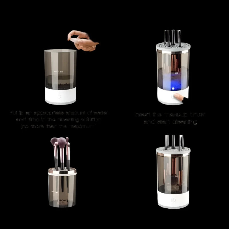 Electric Makeup Brush Cleaner - Automatic Beauty Brush Cleaner