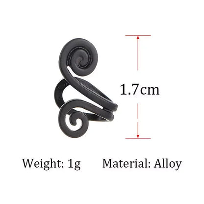 1/2/3pcs NonPiercing Flower Shape Women Alloy Earrings Girl Accessories Earrings Without Ear Holes Simplicity Cartilage Ear Clip