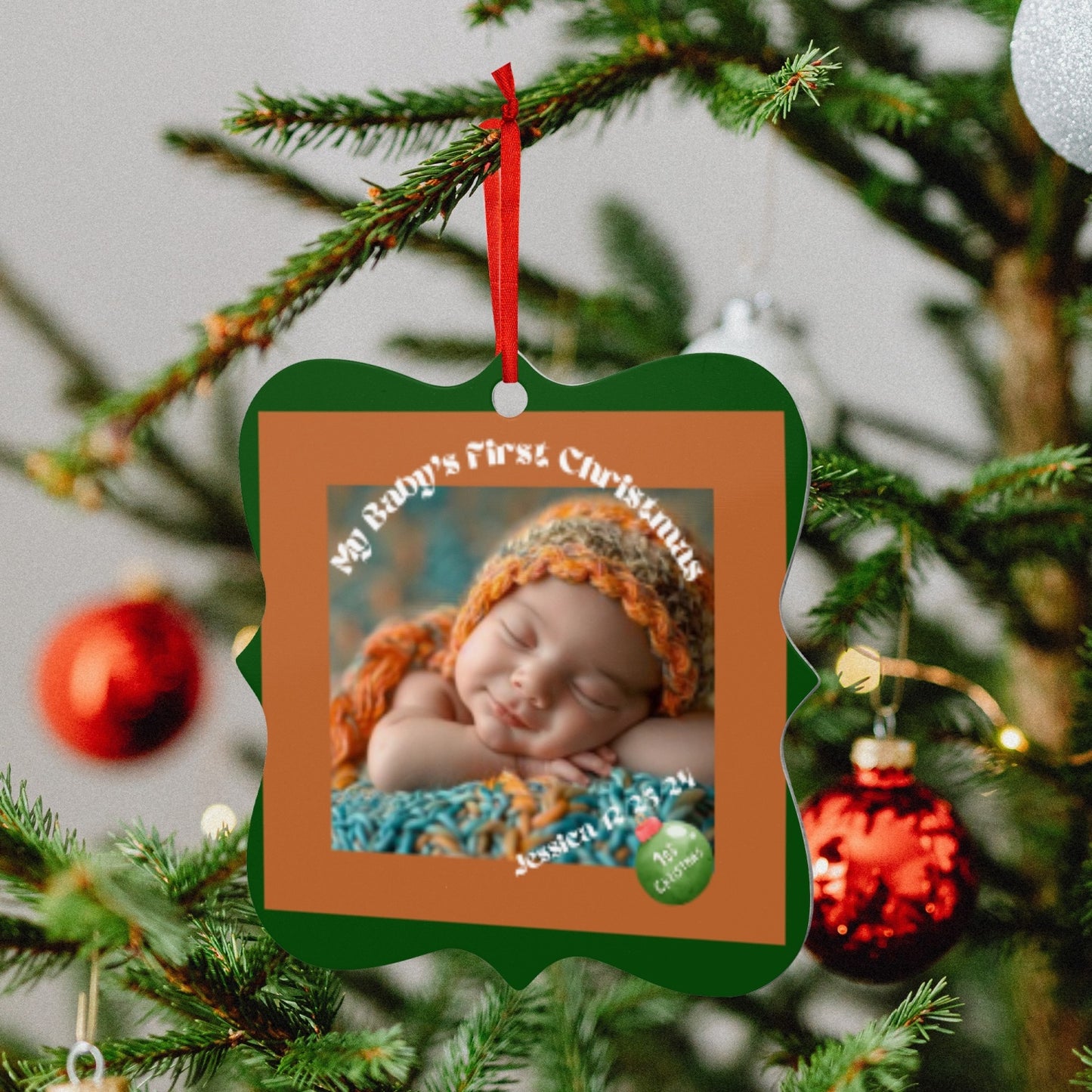 Baby's First Christmas #2 Hanging Ornament