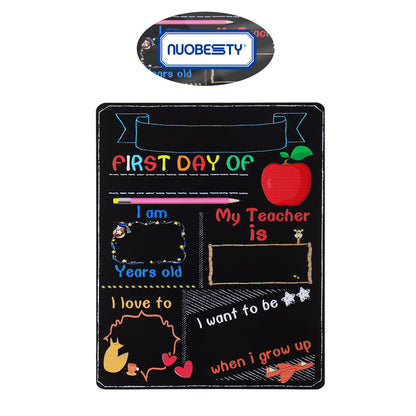 School Day Chalkboard Sign - First Day. ( Buy one Get One Free!)