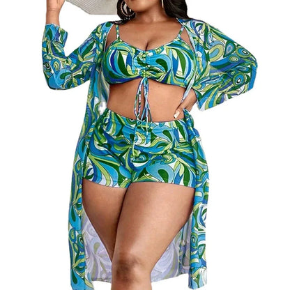 Chic Curvy Swim Set