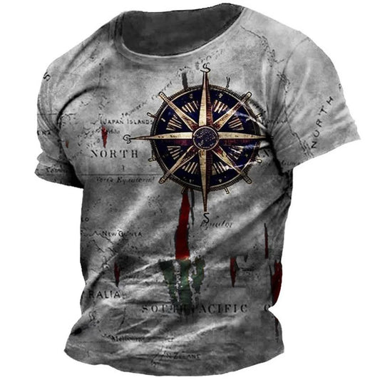 Vintage Nautical Compass Tee