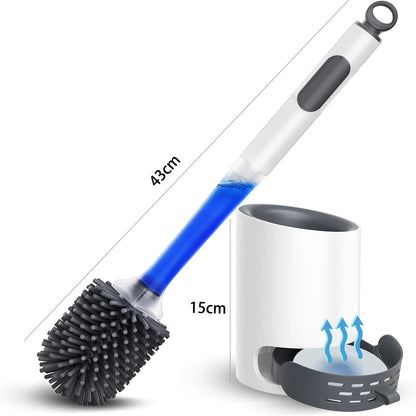 Water Spray Silicone Toilet Brush - Bathroom Cleaner (Buy 2 Get Free)