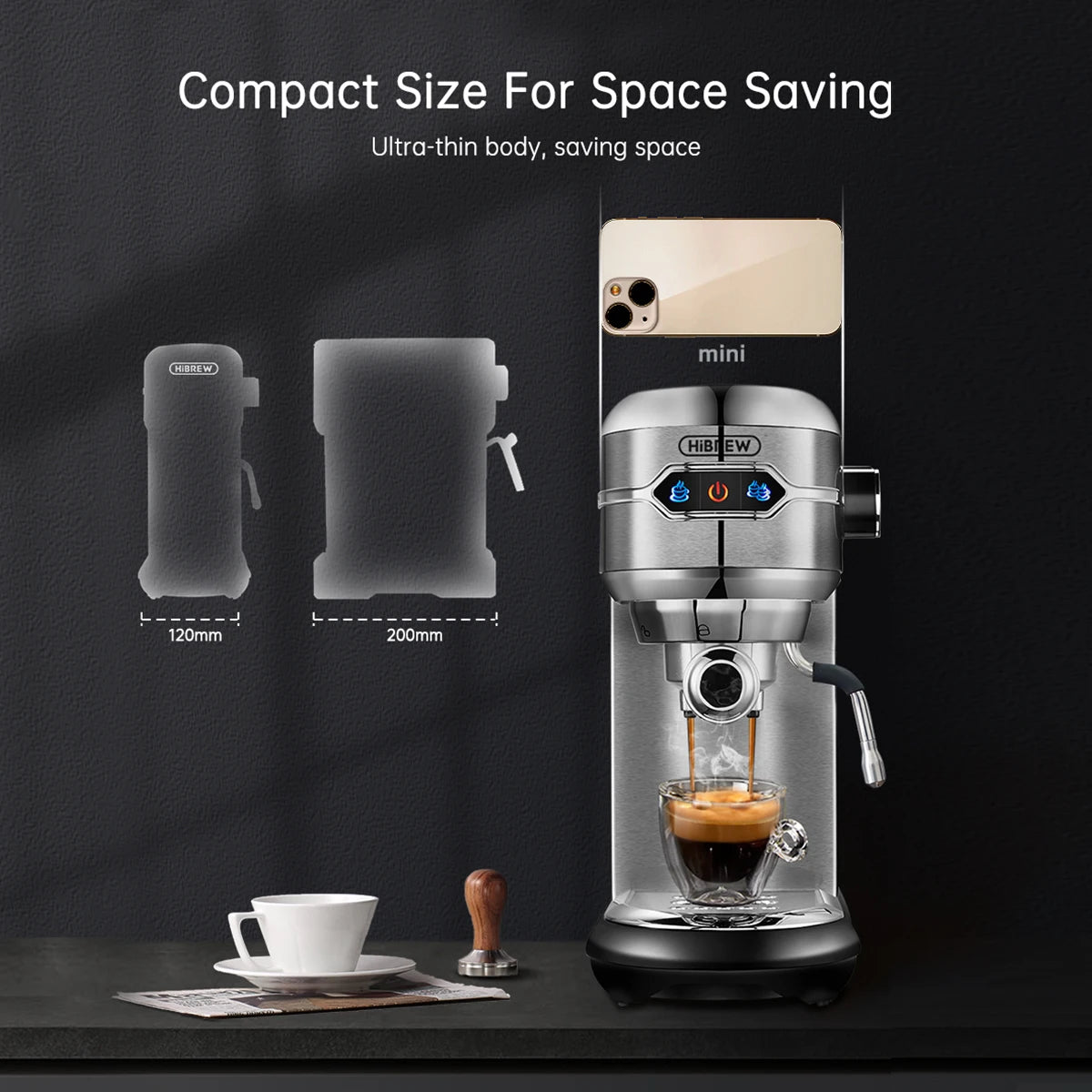 HiBREW Slim Espresso Maker