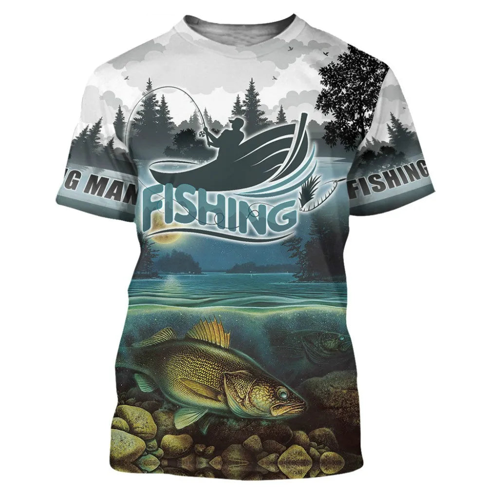 Pro Angler Fishing Tee