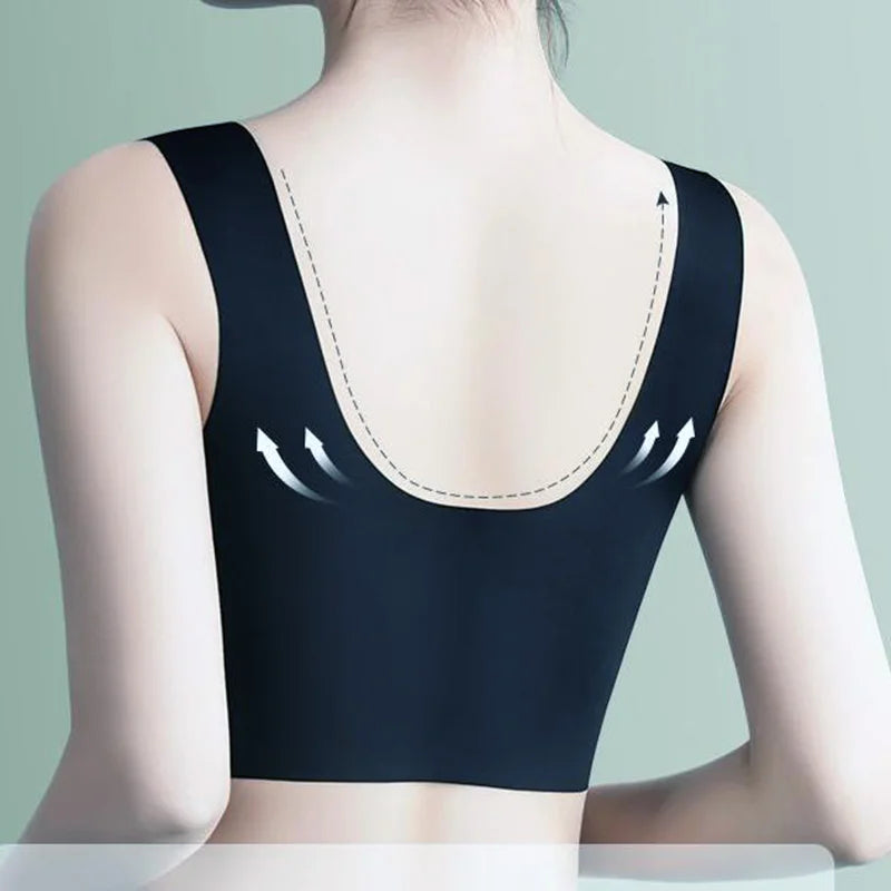 Seamless Shockproof Sports Bra