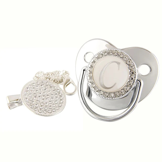 Bling Baby Pacifier Set