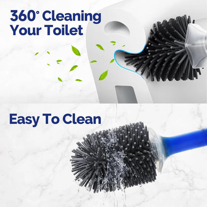 Water Spray Silicone Toilet Brush - Bathroom Cleaner (Buy 2 Get Free)