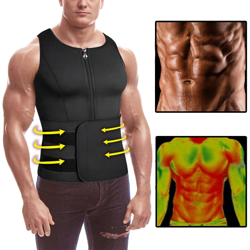 SweatFit Men's Sauna Vest