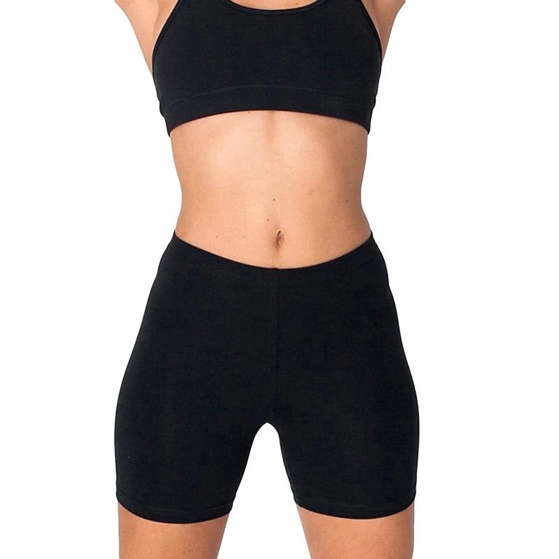 Seamless Biker Fitness Shorts