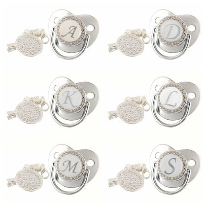 Bling Baby Pacifier Set