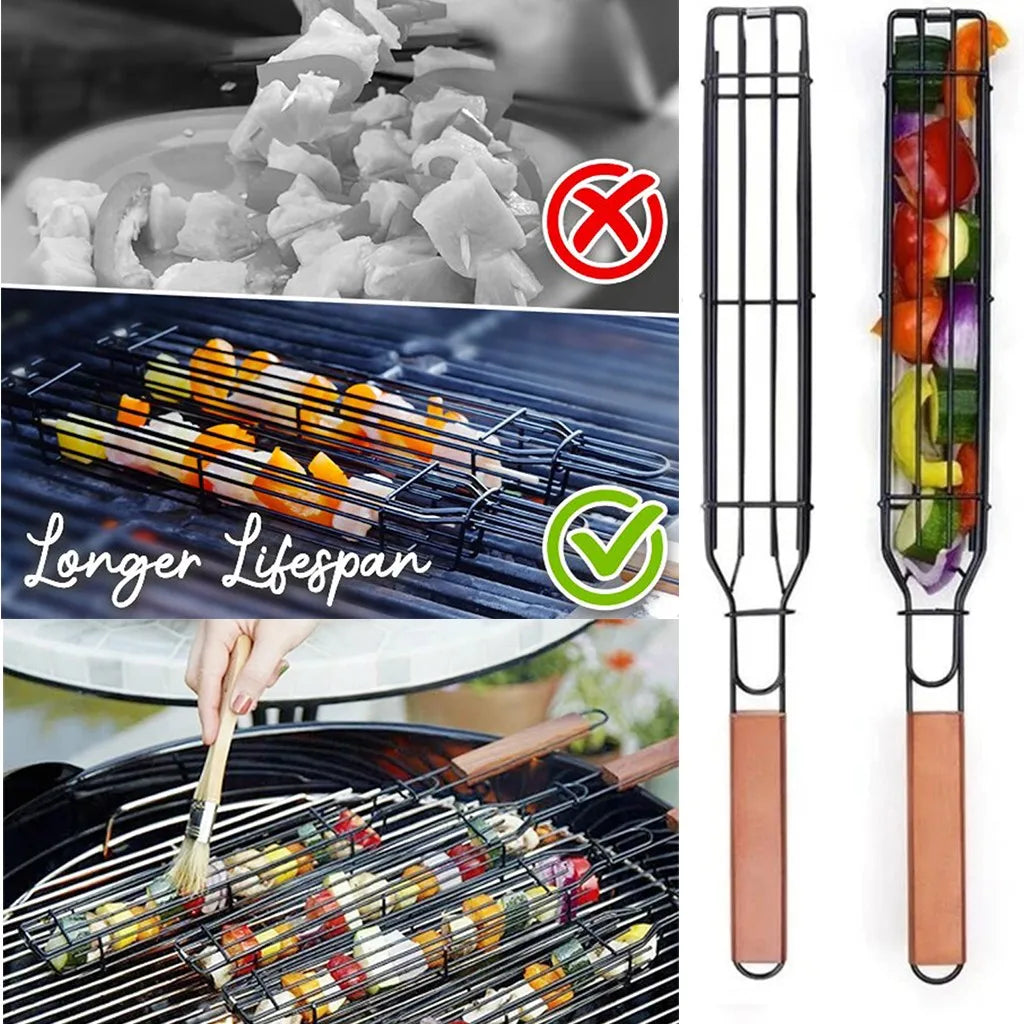 Portable BBQ Grilling Basket