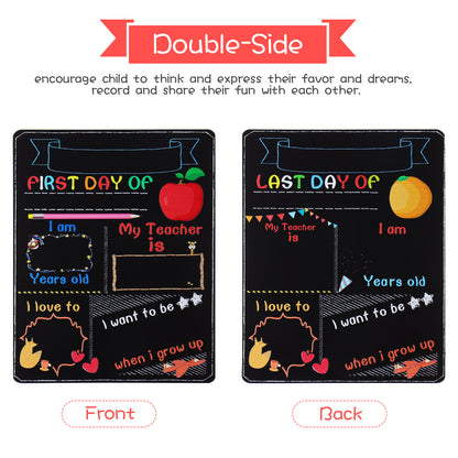 School Day Chalkboard Sign - First Day. ( Buy one Get One Free!)