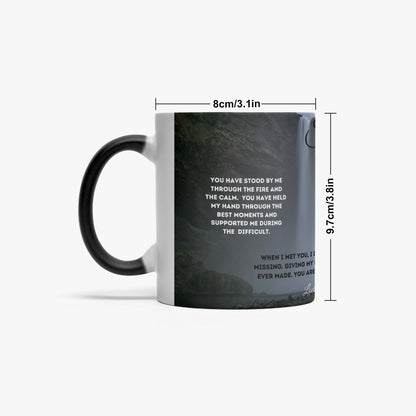 Magic Soulmate Mug Waterfall (personalize it)