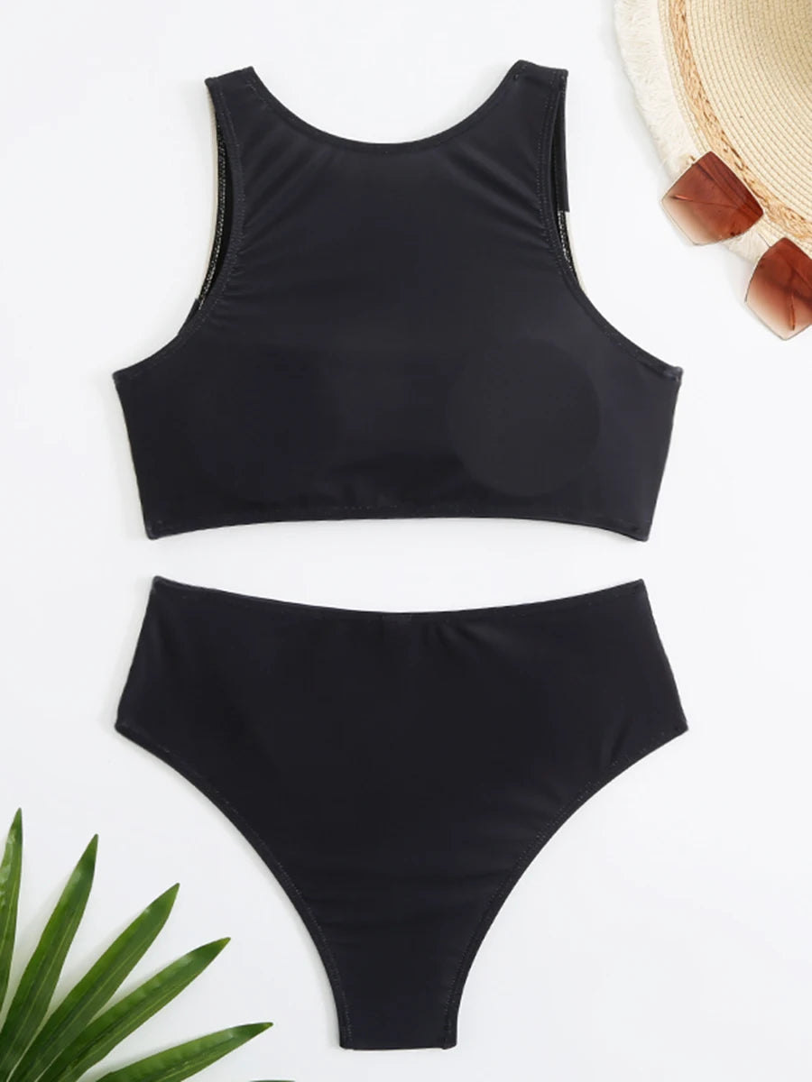 High Waist Sports Bikini