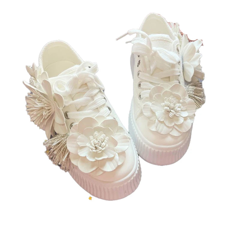 Sparkle Blossom Sneakers