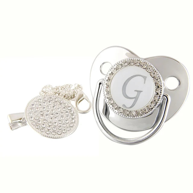 Bling Baby Pacifier Set