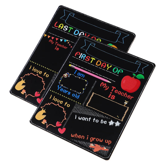 School Day Chalkboard Sign - First Day. ( Buy one Get One Free!)